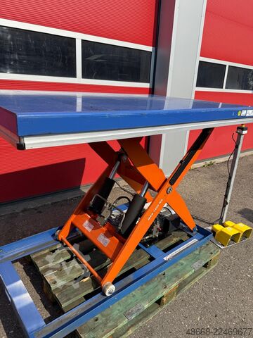 Scissor lift table, lift table No. 3 EdmoLift CB 1500 B