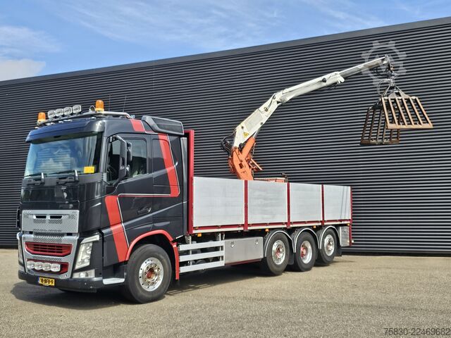 Loading platform Volvo FH 500 8x2*6  KENNIS CRANE / KRAN