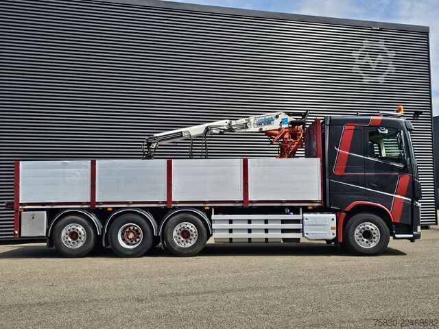 Loading platform Volvo FH 500 8x2*6  KENNIS CRANE / KRAN