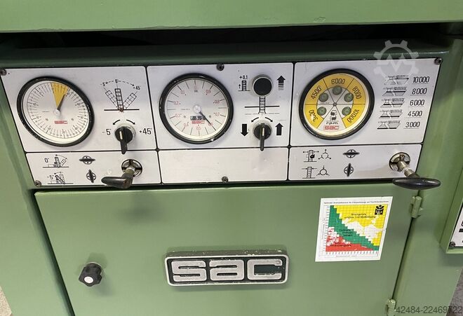Tilting spindle moulder SAC TS.145