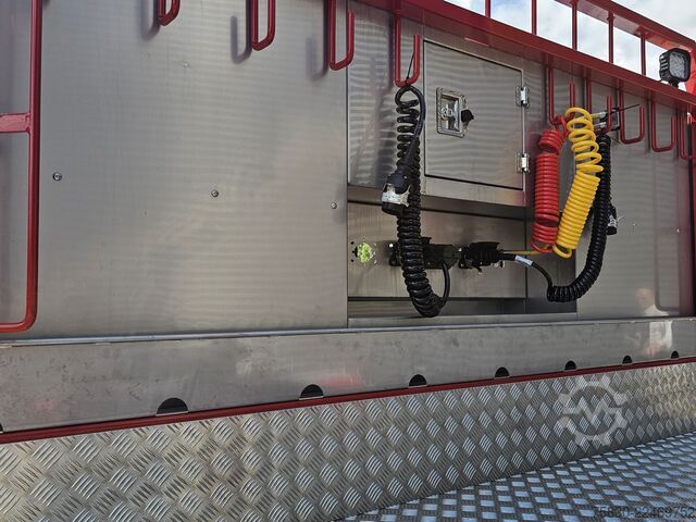 Crane truck Scania R590 V8 8x2 / HMF 9520 CRANE - JIB - WINCH / TR...