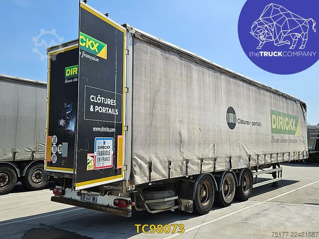Sliding tarpaulins Fruehauf 