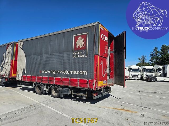 Sliding tarpaulins Fruehauf PLSC