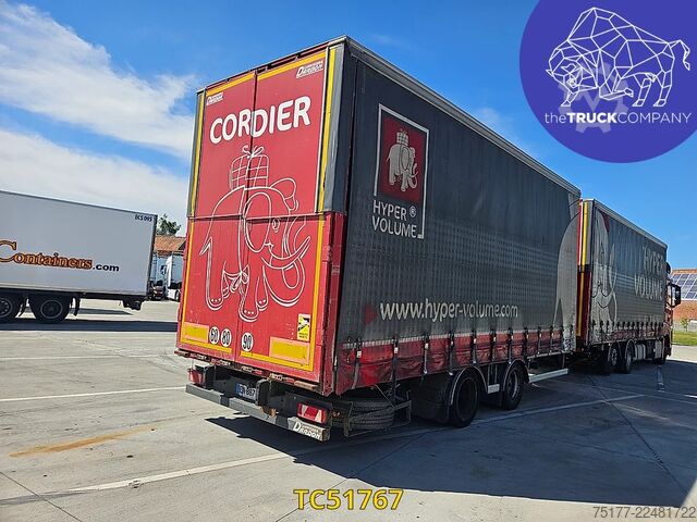 Sliding tarpaulins Fruehauf PLSC