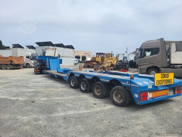 Lowboy semi-trailer Noteboom OSBDAZ-66