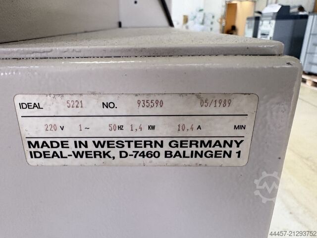 Papierschneidemaschine Ideal 5221-A