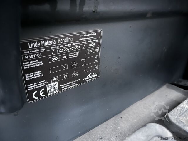 Treibgasstapler Linde H35T-01