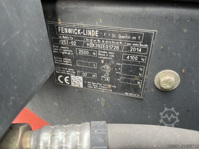 Treibgasstapler Linde H25T-02