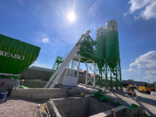 Concrete mixing plant / concrete plant FABO Concrete Batching Plant 110 m3 Compact Concrete Batching Plant