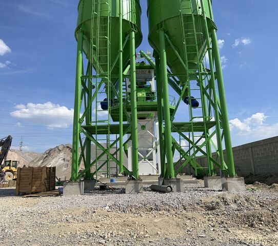Concrete mixing plant / concrete plant FABO Concrete Batching Plant 110 m3 Compact Concrete Batching Plant