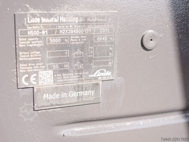 Dieselstapler Linde H50D-01