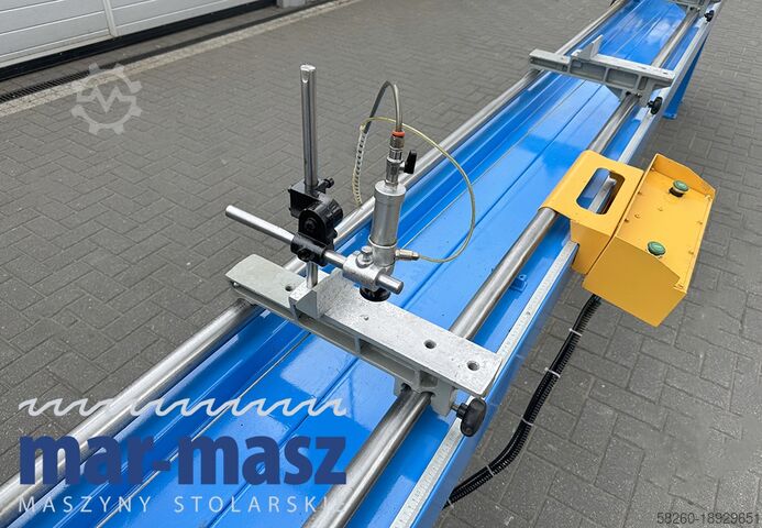 Double mitre saw for wood and aluminium PERTICI typ UNIVER 330IP