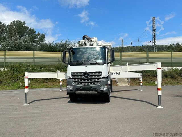 Concrete pump Mercedes-Benz Arocs 4142 Arocs 5 4142 8x4 SWAN TSP 47-5 160RZ...