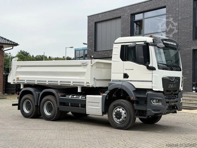 Tipper MAN TGS 33.440 MAN TGS 33.440 6x6  3-Seiten- Kipper...
