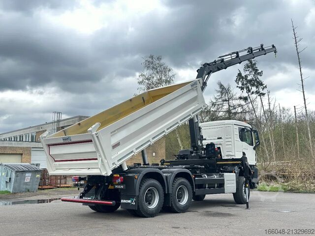 Tipper with crane MAN TGS 33.440 MAN TGS 33.440 6x6 /3-Seiten- Kipper...