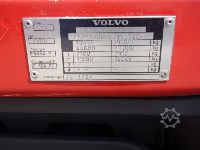 Fire engine Volvo FE 300 BOMEIROS FIRE TRUCK ZIEGLERPUMP 2000LITE...
