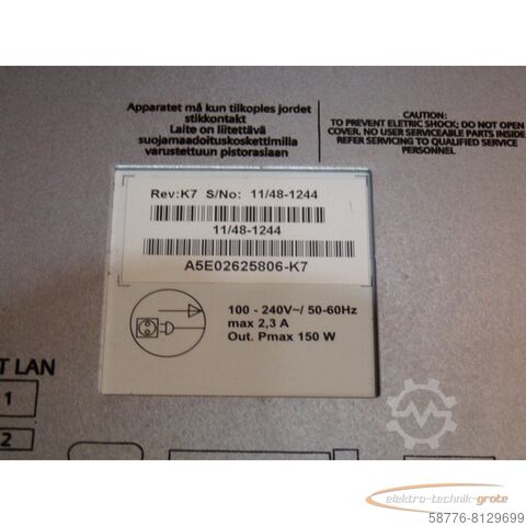 Component Siemens 6AV7872-0BF30-0AC0 Simatik Panel PC 677B gebraucht SN: VPC3851071 - Top Zustand -