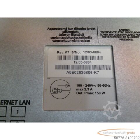 Component Siemens 6AV7872-0BF30-0AC0 Simatik Panel PC 677B SN: VPC3857693 gebraucht - TOP Zustand