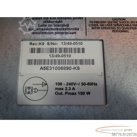 Component Siemens 6AV7894-0BH32-0AC0 Simatik HMI IPC 677C SN:VPC0851816  gebraucht - TOP Zustand