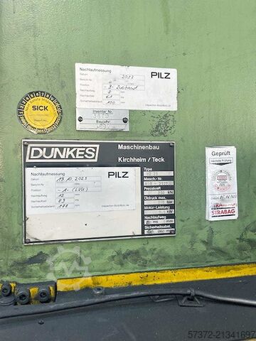 Single Column Hydraulic Press Dunkes HZ 25