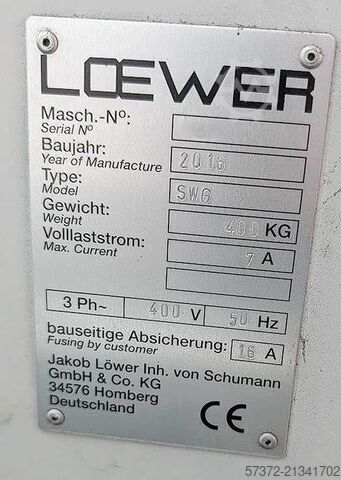 Grinding Machine Loewer SWG