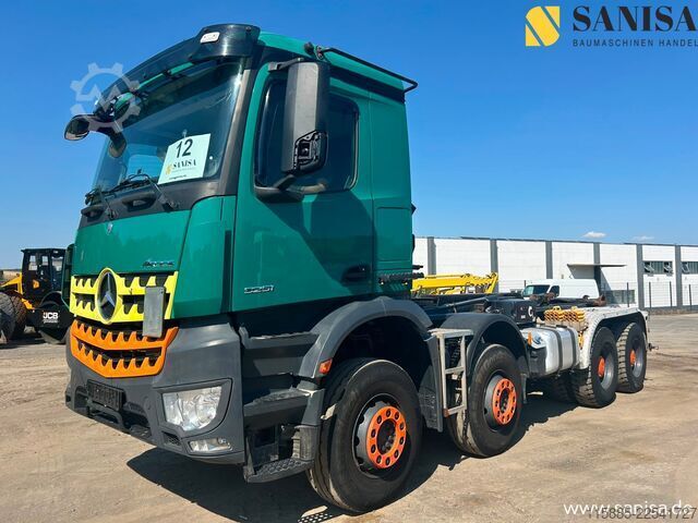 Abrollkipper Mercedes-Benz Arocs 3251/Retarder/ HIAB/8x4/26T