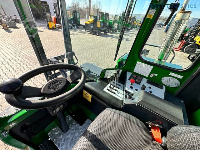 4-way forklift truck Combilift C4000 / LPG / DUPLEX / 4500MM /FREE LIFT