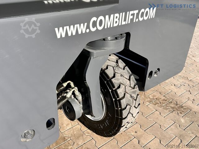 4-way forklift truck Combilift C4000 / LPG / DUPLEX / 4500MM /FREE LIFT