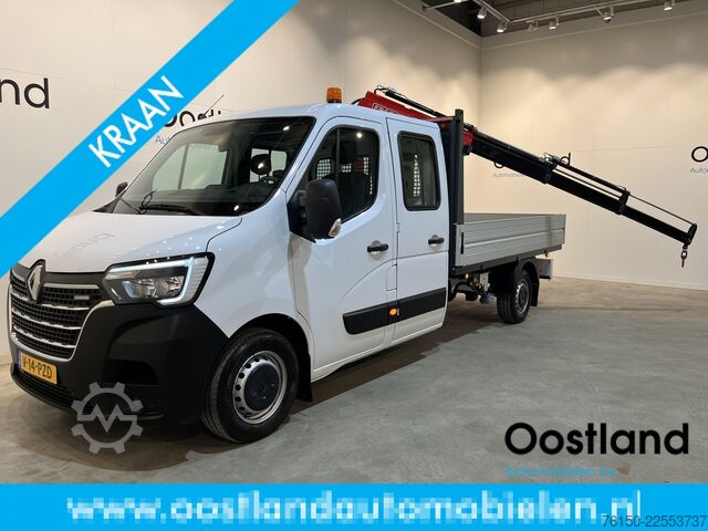 Pritschenwagen mit Kran Renault Master 2.3 dCi 145 PK L3 Open Laadbak / Fassi K...