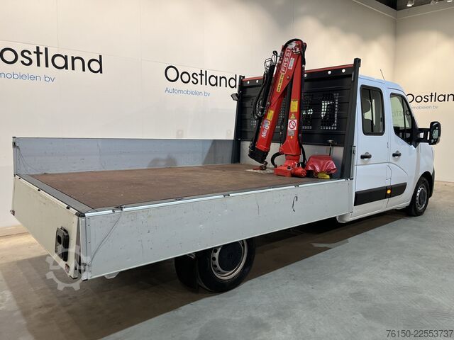 Pritschenwagen mit Kran Renault Master 2.3 dCi 145 PK L3 Open Laadbak / Fassi K...