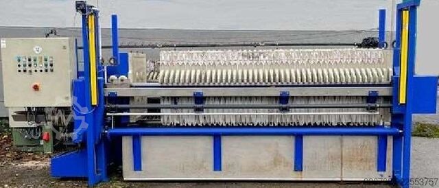 Chamber filter-press Filterpresse 800 KFP 800-43-25K P-L-S