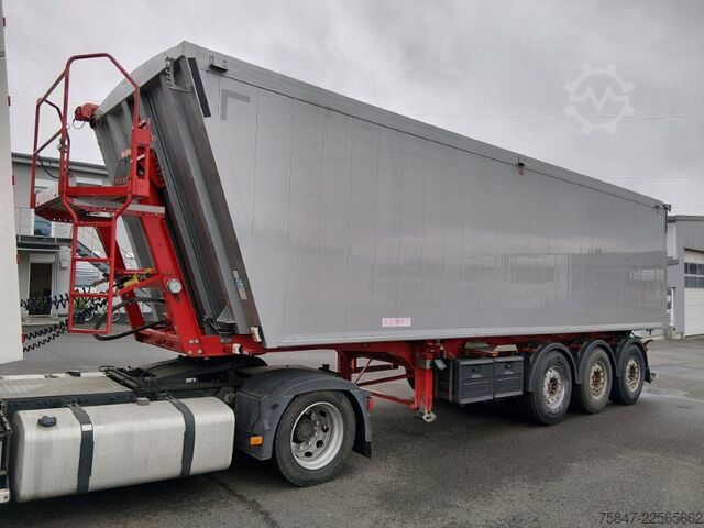 Kipper Auflieger KEMPF SKM 35/3 Alu-Kastenmulde 45 m³