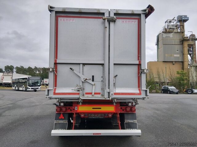 Kipper Auflieger KEMPF SKM 35/3 Alu-Kastenmulde 45 m³