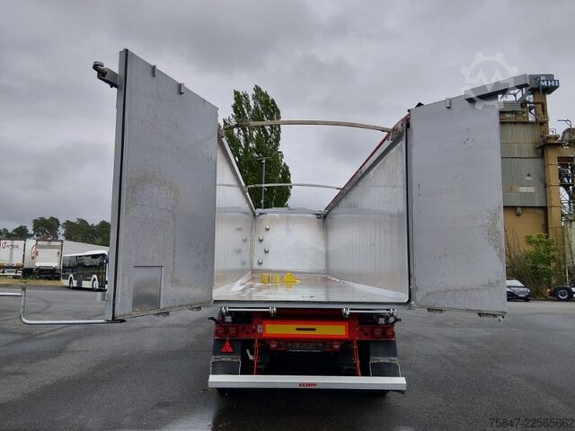 Kipper Auflieger KEMPF SKM 35/3 Alu-Kastenmulde 45 m³