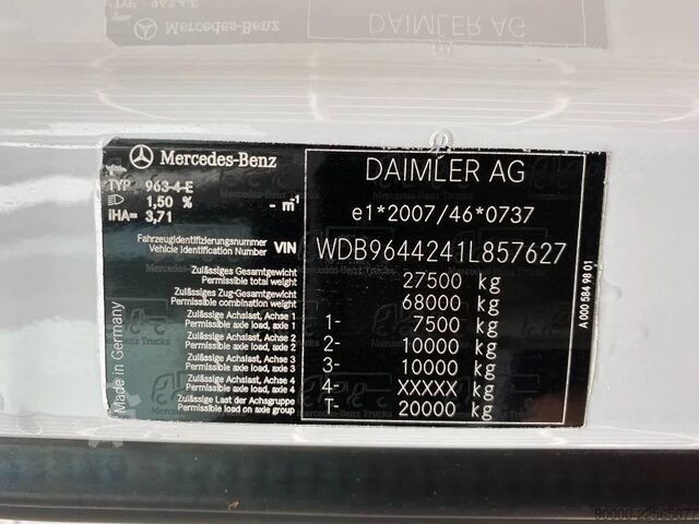 Schwerlast Mercedes-Benz Arocs 2651 2651 LS Arocs / typ 963-4-E