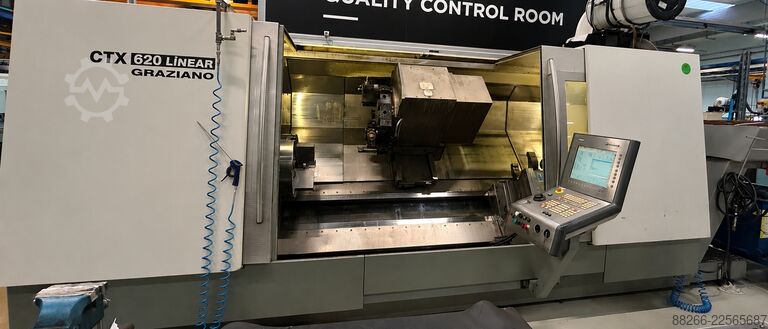 CNC-Dreh- und Fräszentrum GRAZIANO CTX 620 linear