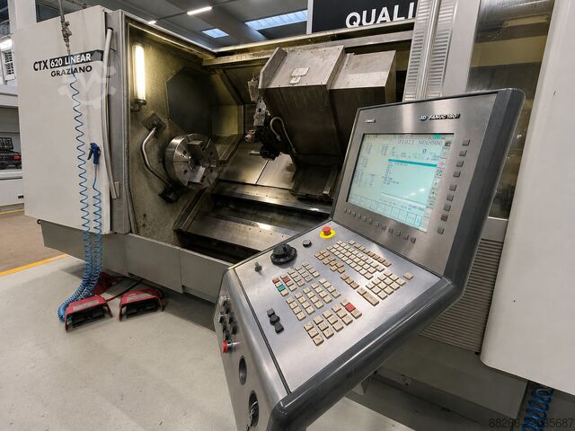 CNC-Dreh- und Fräszentrum GRAZIANO CTX 620 linear
