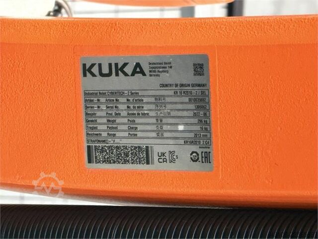 Roboterportalsystem mit 5 Robotern KUKA KR 16 R2010-2