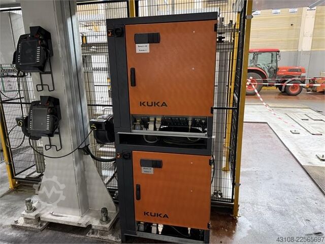 Roboterportalsystem mit 5 Robotern KUKA KR 16 R2010-2