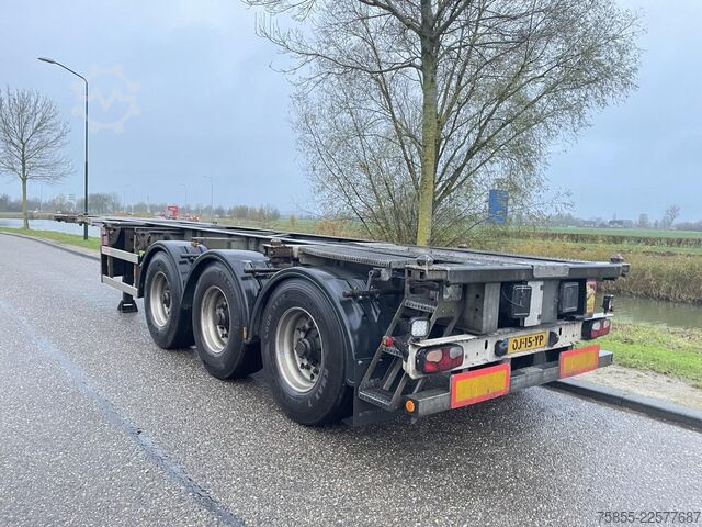Container transport Groenewegen 30CC-14-27 20/30 FT Tank / ADR / NL Trailer