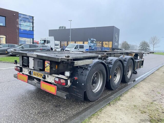 Container transport Groenewegen 30CC-14-27 20/30 FT Tank / ADR / NL Trailer