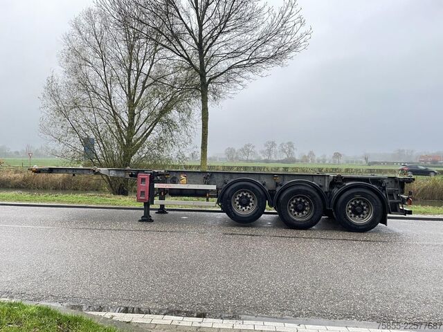 Container transport Groenewegen 30CC-14-27 20/30 FT Tank / ADR / NL Trailer