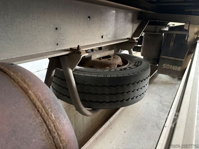 Swap chassis trailer SOMMER Lafette Verzinkt langer Hub 17,5 Reifen