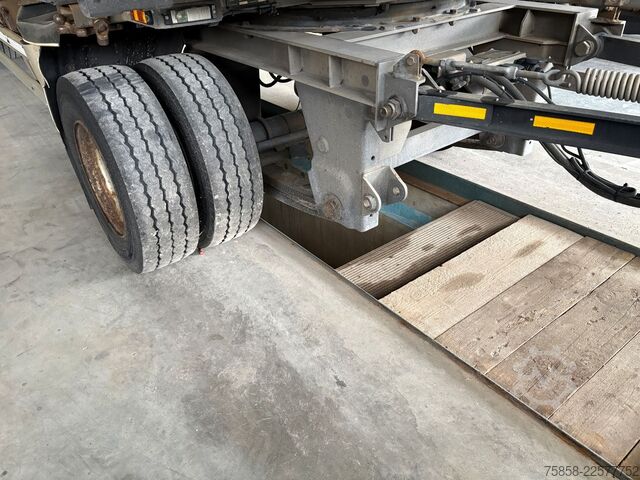 Swap chassis trailer SOMMER Lafette Verzinkt langer Hub 17,5 Reifen