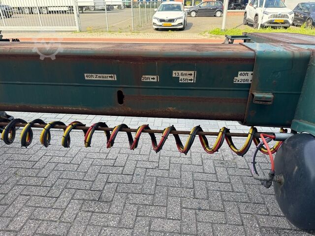 Containertransport Pacton 3-ass Multi Container Chassis, All Container Co...