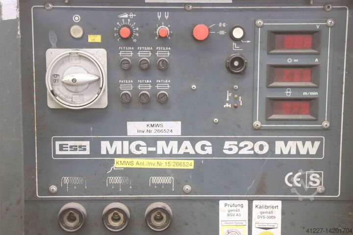 Schutzgasschweißgerät 500 A ESS 520-2 MW ESS DVK 17