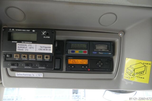 Refrigerated/frozen transport Volvo FL 240 | Carrier SUPRA 950Mt / Bi-temp | 3 Comp...