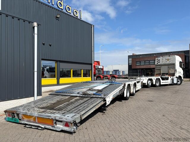 Autotransporter Volvo FH 500 + HYDRAULISCHE PLATEAUS + LIER + REMOTE ...