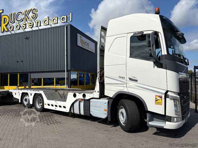Autotransporter Volvo FH 500 + HYDRAULISCHE PLATEAUS + LIER + REMOTE ...