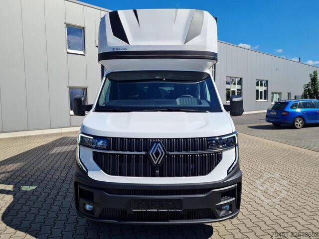 Curtain sider van Renault Master 35 Pritsche Schlafkab Schiebe Plane 10 Pal LUFTFEDER